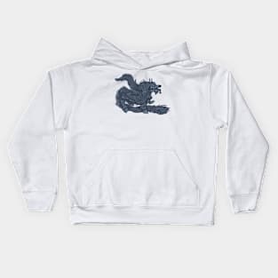 Fluff the Dragon Kids Hoodie